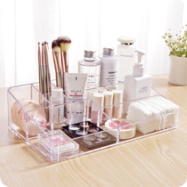 Acrylic lipstick storage box Desktop lipstick rack Transparent cosmetics storage box Display shelf Lip glaze finishing