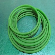 Polyurethane PU round belt Green coarse grain beef tendon round belt O-type rubber industrial seamless transmission transmission belt