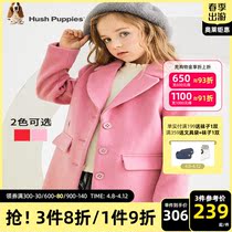 Leisure Step Scouts girls woolen sweater childrens winter foreign air wool what about a warm jacket tide for children with great children