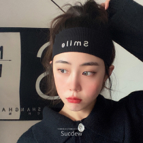 Fashion sports hair tie head accessories womens summer thin outdoor wild hair tie headscarf cover hair hoop headband tide