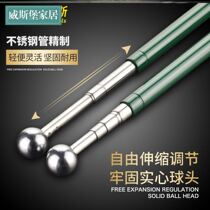  Empty drum hammer thickening and thickening inspection tool hammer monitoring inspection Durable inspection hammer Telescopic tile wall