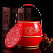 Son and Sun Bucket Dowry Wedding Supplies Daquan Egg Container for Wedding
