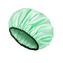 Double Bath Cap Waterproof Bath Headgear Hood Home Woman Summer Bath Cap Dust Resistant Hair Set Kitchen Anti-Smoke Hair Film Special