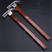 Manufacturer spot 0 35 compressed handle angle hammer household square header wooden horn hammer
