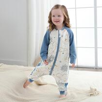 Baby Sleeping Bag Short Sleeve Long Sleeve Gauze Sleeping Bag Children Gauze Splicing Split Leg Sleeping Bag Baby Anti Kick