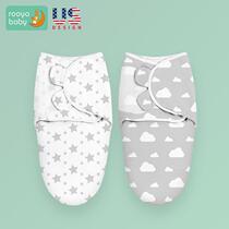 Factory straight for pure cotton Seasons universal anti-kick hug by anti-throng first baby baby swaddle newborn baby sleeping bag