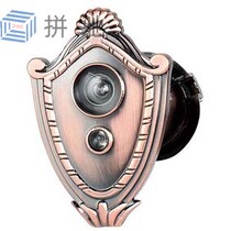 Pingchi doorbell Jingyuan antique bronze cat eye security door Gold Cup with high-end anti-theft door integrated high-grade 35MM-