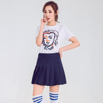 Cheerleading Dance Performance Costume Korean Girl Group Student Performance Set Games Opening Ceremony Play Song Suit Hip Hop