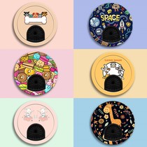 Desk desktop cross-coil hole cover computer threading box home decoration writing desk hole Mainland China