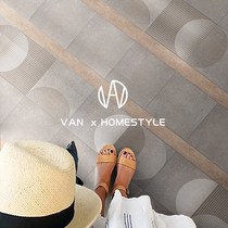 Nordic toilet antique cement parquet floor tiles retro tiles bathroom balcony wall tiles kitchen tiles