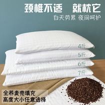 Full Buckwheat Pillow Summer Cool Pillow Buckwheat Leather Pillow Core Children single double Jo Mai Home Cervical Spine Pair of Costume 2