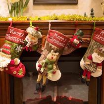 Christmas socks gift bag gift box 2021 New Net Red ritual children kindergarten decorative gift bag