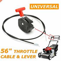 142cm 56in Alloy Throttle Cable Choke Lever Lawnmo