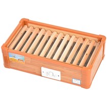 Solid Wood Warmer Toaster Home Baking Fire Oven Warm Feet Theorizer Warm Foot Box Roaster Electric Fire Bucket Safe Energy Saving