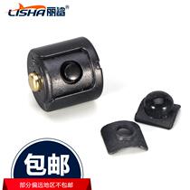 Bailu switch mouth pressure flashlight Daquan direct charge integrated strong light accessories accessories button 22mm charging barrel belt