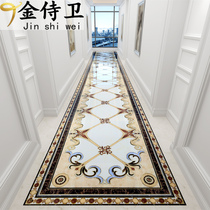 European-style living room tile parquet parabolic crystal brick Aisle entrance 800x800 corridor entrance puzzle parquet floor tile heart