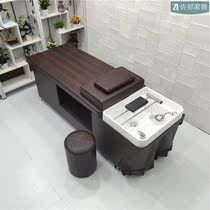 Multifunctional hair salon bed water heater beauty salon Thai special full lying fumigation massage bed shampoo integrated