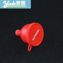 Protein powder funnel Portable mini powder box Muscle building nutrition powder packing box Fitness supplement box storage bottle