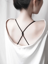 Beauty back transparent shoulder strap invisible non-slip underwear accessories can be exposed bra strap summer sexy bra strap cross