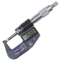 EXPLOI Digital Micrometer Outer Micrometer 0-25mm 25-50mm Measuring Tool 224002