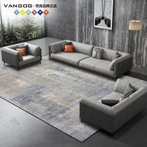 Turkey import Italian style light extravagant carpet modern minimalist living-room tea table cushion rug bedroom extremely minimalist superior grey