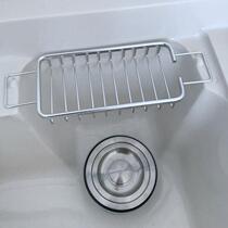 Marble bathroom closet soap rack net basket rack space aluminum soap box ear hardware pendant