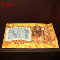 Solemn tassel Tibetan Buddhist Terra Buddha Terra can customize Tibetan cloth Double-layer Transcript of Book Bubbub for table cloth for table cloth