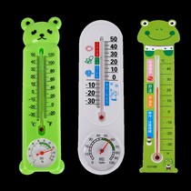  Indoor and outdoor thermometers Household accurate temperature and humidity meters High-precision baby room wall-mounted breeding greenhouse thermometers