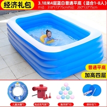 Thickened childrens swimming pool household inflatable baby baby super large family swimming bucket adults and children outdoor large
