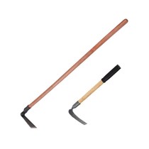 Small hoe household vegetable farming tools digging ground loosening soil weeding flower gardening tools all-steel wild vegetables digging outdoor artifact
