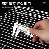 Stainless steel pork rack thickened vegetable market booth display rack Pork Taiwan commercial shelf cold cold net rack