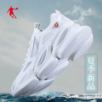 Jordan Mens Shoes Official Sneakers Man 2022 Summer Breathable Running Shoes Casual Thick Bottom White Old Daddy Shoes Man