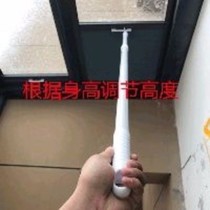 Sun room manual sunshade Honeycomb sunshade roof canopy curtain opening and closing telescopic push rod