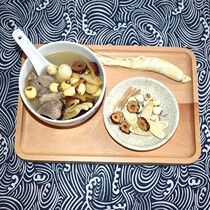 Taizi ginseng white sugar ginseng soup bag childrens appetizing soup soup material cooking porridge children astragalus lotus seed red jujube slices