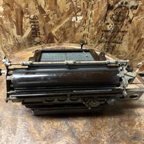Antique old object Otani and Japanese typewriter Chinese mechanical roller typewriter function normal