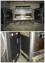 (Yao Lan) split rare double card 80 Sound radio double line Nanjing sing machine drive years