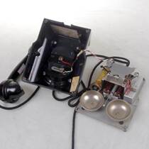 Yao Lan] Airport Imported Landline Intercom Rare Double Minor British Crack Machine Kit 8 Hand Antique Telephone