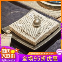 Domestic Nick napkin tray tissue rack steel ball paper towel press table napkin tray