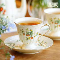 Coffee cup European coffee pot set Small luxury English afternoon tea cup Tea set Household cup Kettle set