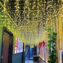 led ice strip light small color light flashing light string light full sky light curtain light girl heart waterfall light hanging light decorative light