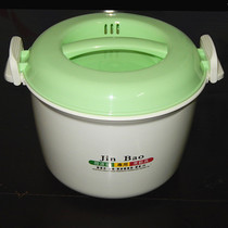  Microwave oven special plastic rice cooker rice cooker Large medium-sized cooking rice steaming box Rice box Small steamer cooking utensils
