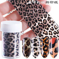  Spring and summer sexy BAO WEN nail sticker explosion ins net red nail transfer paper 3d waterproof and long-lasting nail patch