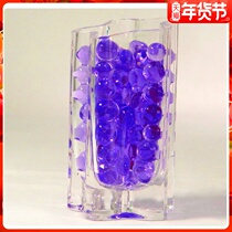 Fiery crystal mud planting cat grass growing color crystal ball can IY Starry Sky bottle
