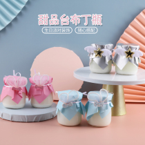 Pudding bottle with lid split yogurt glass bottle cute creative home high temperature tank oven mousse pudding cup