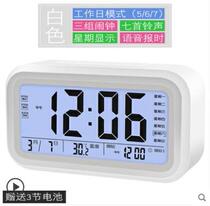 Old man decoration desktop art office alarm clock Students with simple dormitory electronic bedside clock Primary school students