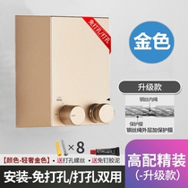 Invisible retractable clothesline indoor and outdoor non-perforated drying rack toilet bathroom hanging drying artifact cold clothes