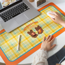 To set cartoon bear Series mouse pad cushion table mat office table pad girl student book table pad custom