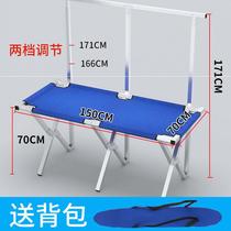 New Pendulum showcases Clothing Night Market Pushback Shelf Ornament Multifunction Promotion Showcase Portable Clothing Stand Stall Folding