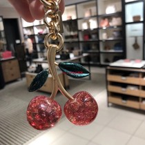 Korea direct mail big clearance small red book recommended burst cherry pendant pendant keychain bag charm