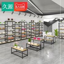 Commercial Shoes Shop Shoe Rack Shoes Shoes show Show with lamp Multi-level clothing Shop Package Shops New Real Body Shop